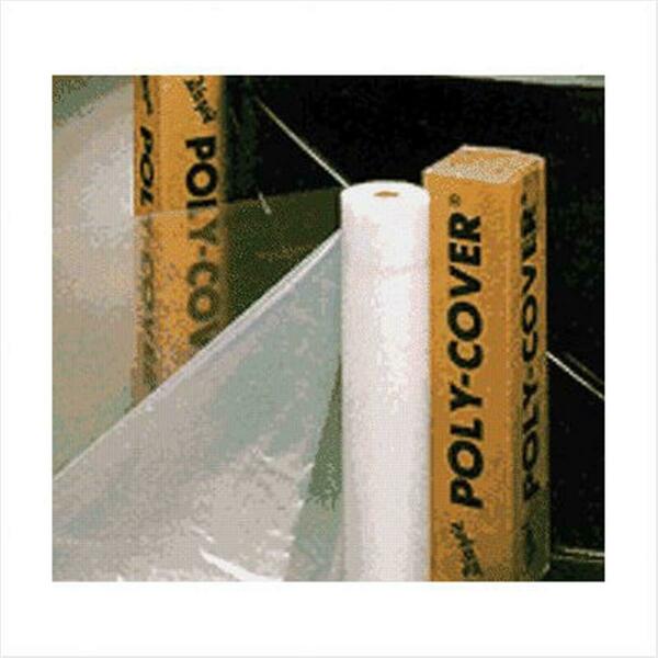 Warp Brothers 6Mil 40X100 Clear Poly Cover 795-6X40-C